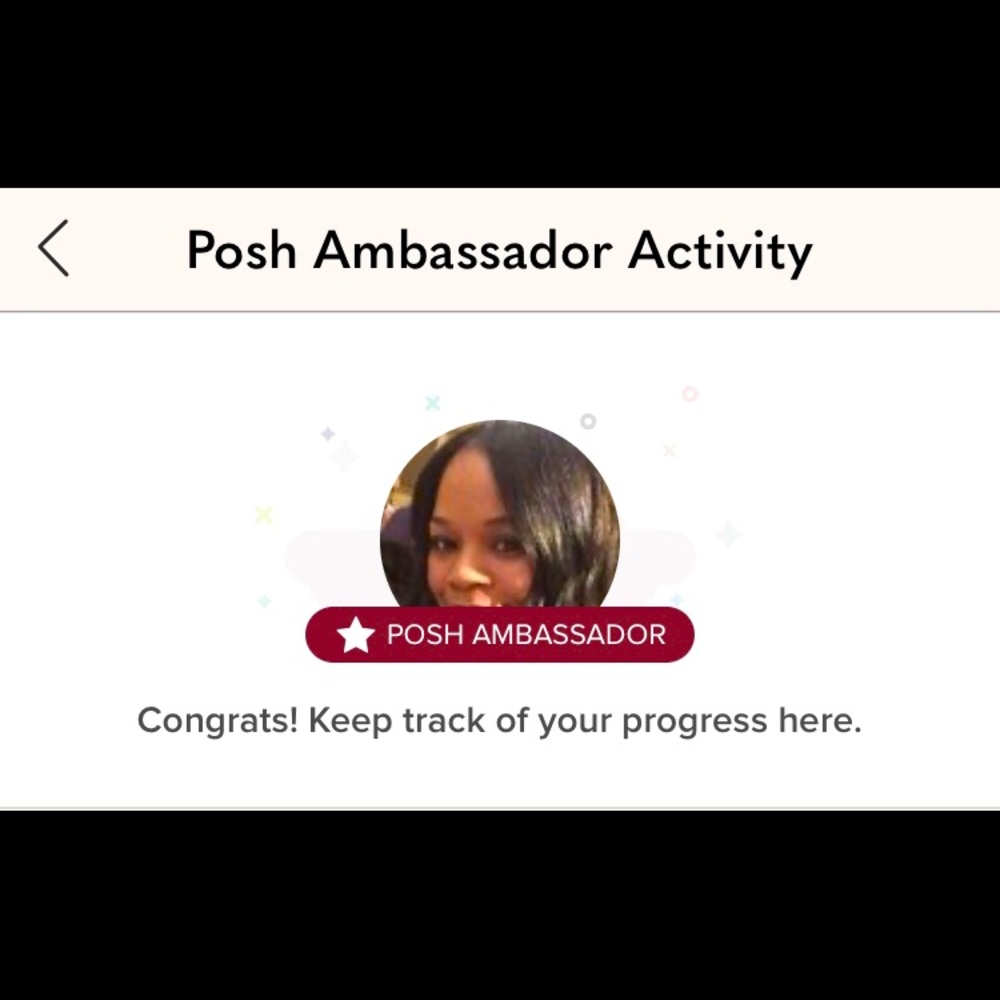 I’m proud to be a Posh Ambassador! Honored